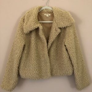 Francesca’s Teddy Jacket - Tan